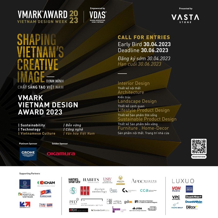 Chính thức khởi động Giải Thưởng Thiết Kế Việt Nam VMARK 2023