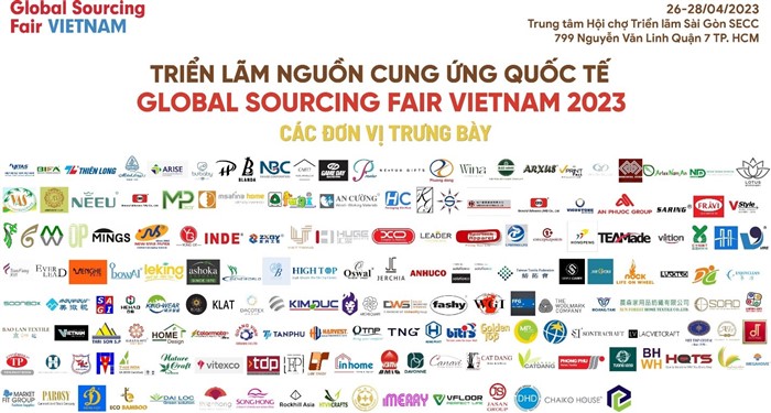 Các thương hiệu thời trang và phụ kiện xuất khẩu quy tụ tại Triển lãm Global Sourcing Fair Việt Nam