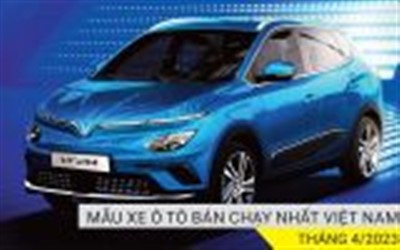 Top 10 xe bán chạy tháng 4/2023: Thương hiệu Việt khẳng định vị thế