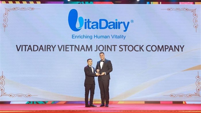 VitaDairy tiếp tục được vinh danh “Nơi làm việc tốt nhất châu Á”