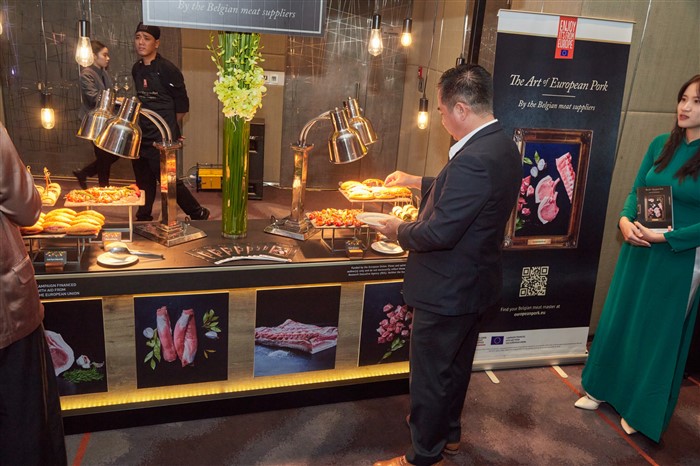 “The Art of European Pork” – Chiến dịch quảng bá của các nhà cung cấp thịt Bỉ tới thị trường Việt Nam