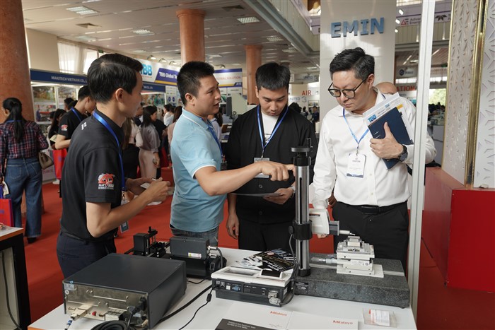 Chuỗi Triển lãm Công nghiệp và Sản xuất Việt Nam thu hút hơn 350 gian hàng đến từ 20 quốc gia