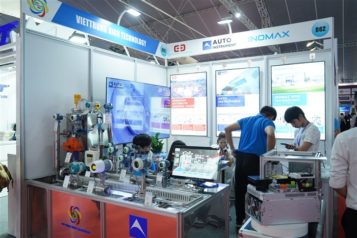 Chuỗi Triển lãm Công nghiệp và Sản xuất Việt Nam thu hút hơn 350 gian hàng đến từ 20 quốc gia