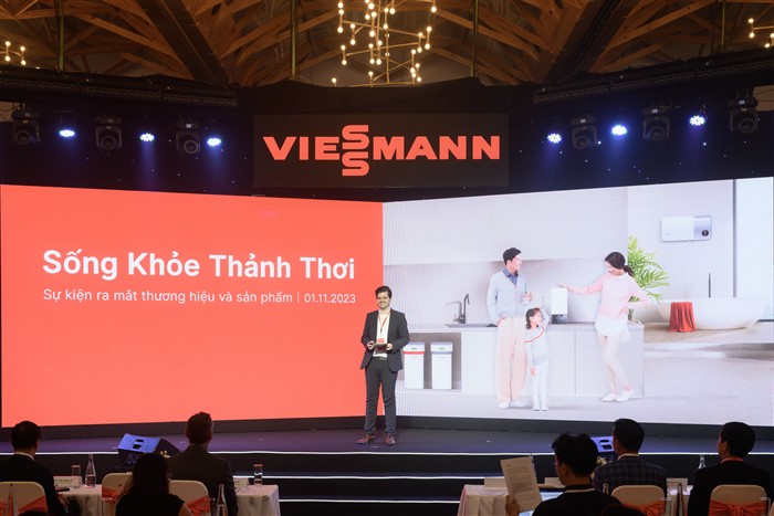 Thương hiệu Đức Viessmann giới thiệu sản phẩm máy nước nóng Vitowell và máy lọc nước Vitopure tại Việt Nam