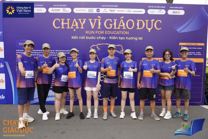 Hơn 800 Vận Động Viên Tham Gia Giải Chạy “Chạy Vì Giáo Dục – Run For Education”