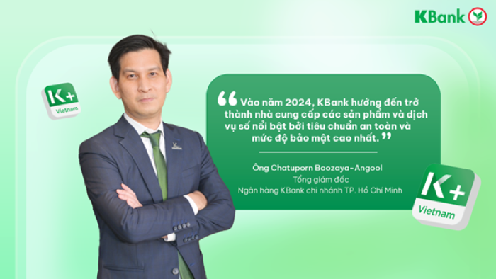 Ngân hàng KBANK Vượt Mốc Hơn 1,14 Triệu Người Dùng Trên Ứng Dụng K PLUS Việt Nam Chỉ Sau 2 Năm Ra Mắt