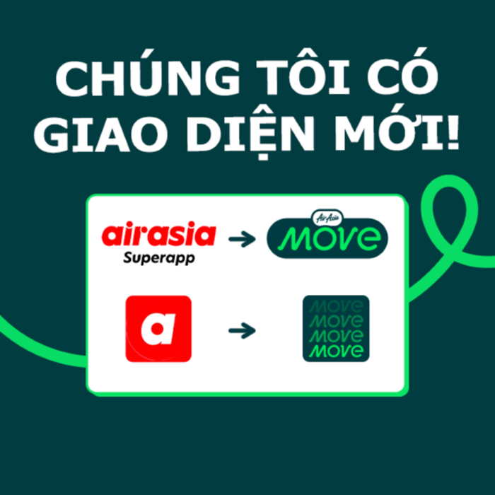 AirAsia MOVE ra mắt giao diện mới cho siêu ứng dụng, đánh dấu bước đi táo bạo đầu tiên trong hành trình chuyển mình