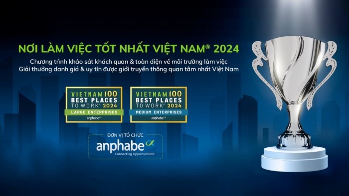 Anphabe khởi động Khảo sát Nơi Làm Việc Tốt Nhất Việt Nam® 2024