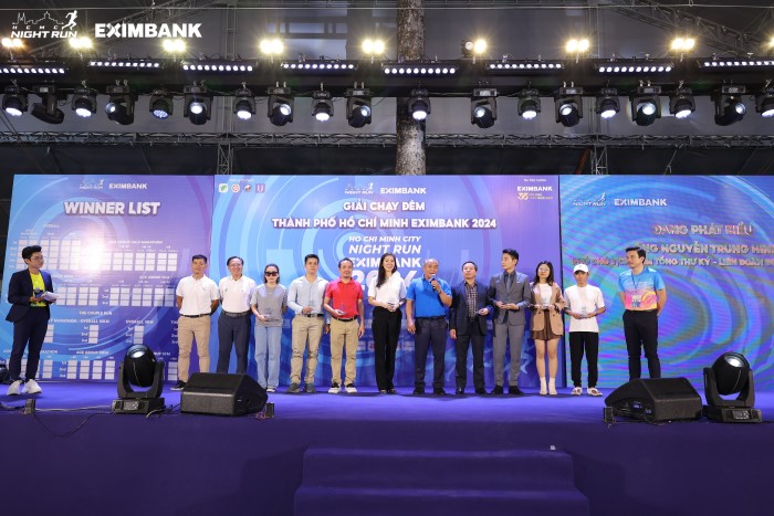 Giải Chạy Đêm Thành Phố Hồ Chí Minh Lần Thứ 3 “HO CHI MINH CITY NIGHT RUN EXIMBANK 2024” Chính Thức Khai Mạc