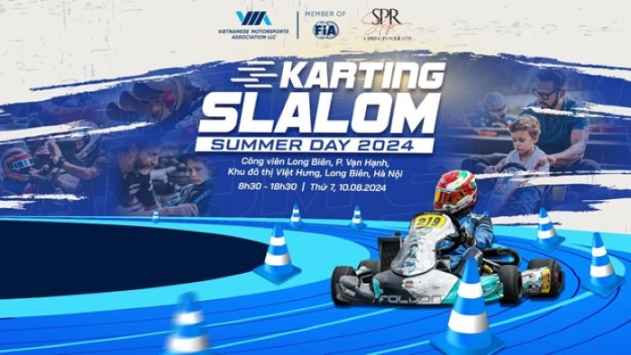Ứng dụng trải nghiệm thể thao để xây dựng thói quen tham gia giao thông an toàn tại Karting Slalom Summer Day 2024