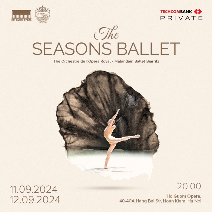 TECHCOMBANK PRIVATE Lần Đầu Tiên Mang THE SEASONS BALLET Đến Việt Nam