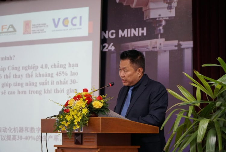 Ông William Pang, Giám đốc điều hành Pablo Publishing & Exhibition, đồng tổ chức SFS Vietnam 2024