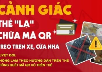 Xuất hiện “thẻ vàng” treo ở nhiều nơi có mã QR: Công an cảnh báo chiêu thức lừa đảo quét mã nhận tiền