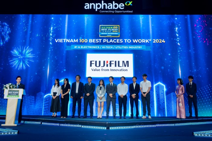 Anphabe chính thức công bố bảng xếp hạng 100 Nơi Làm Việc Tốt Nhất Việt Nam 2024®