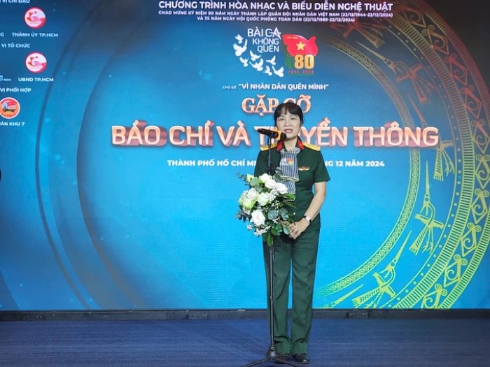 Chương trình nghệ thuật đặc biệt “Bài ca không quên” lần đầu tiên được tổ chức tại TP.HCM