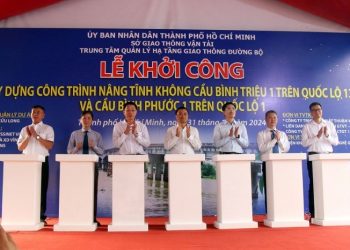TP.HCM: Khởi công nâng tĩnh không cầu Bình Phước 1 và cầu Bình Triệu 1