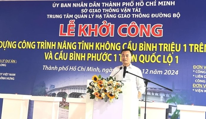 TP.HCM: Khởi công nâng tĩnh không cầu Bình Phước 1 và cầu Bình Triệu 1