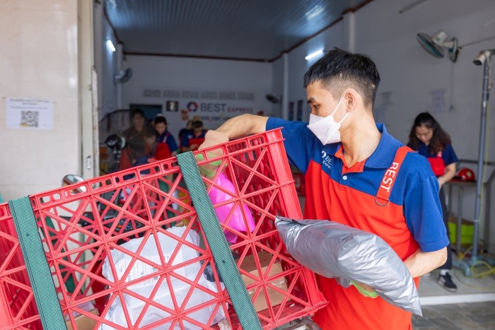 Sản lượng sale bưu cục nhượng quyền BEST Express tăng 70% trong năm 2024