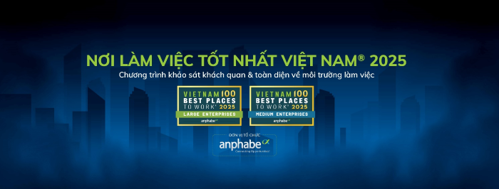 Anphabe khởi động chương trình Nơi làm việc tốt nhất Việt Nam® 2025