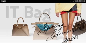 3 chiếc túi “quên đóng nắp” trở thành xu hướng Xuân Hè 2026